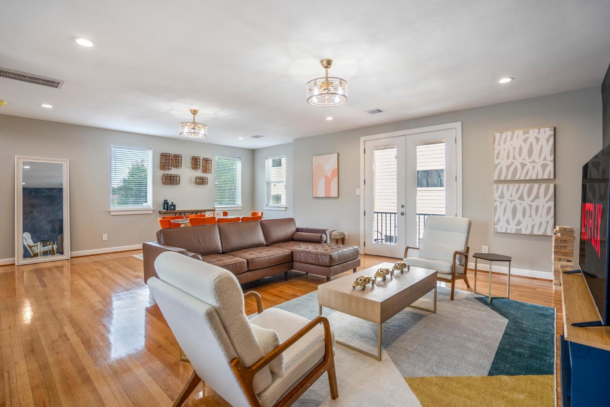 Spacious 3 Bed House Near Md Anderson With Free Parking & Wi-Fi Хьюстон Экстерьер фото